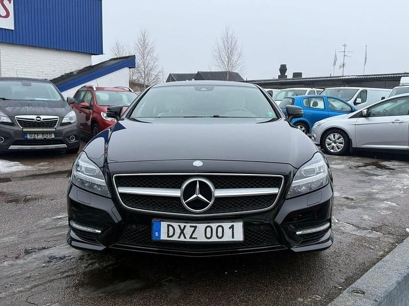 Begagnad Mercedes CLS350 AMG 265 HK (194 kW) 2012 Svart