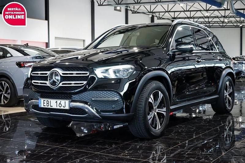Svart Begagnad 2020 Mercedes GLE350 SUV | 464 500 kr (Superpris) - Bild 1/4
