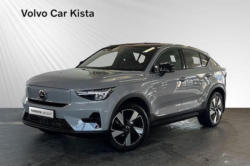 Grå Begagnad 2024 Volvo EC40 Core SUV | 389 800 kr - Bild 1/3