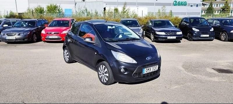 Begagnad Ford Ka 69 HK (50 kW) 2010 Svart Halvkombi