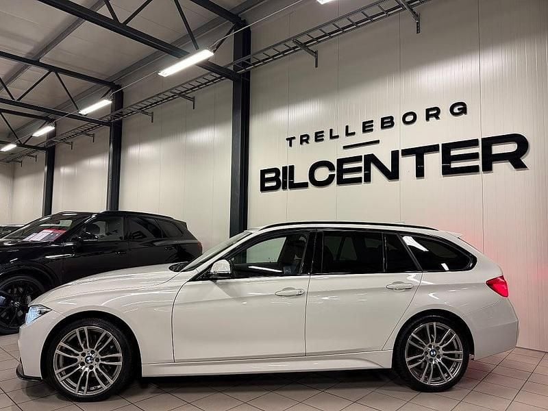 Begagnad BMW 330 M Sport 258 HK (189 kW) 2015 Vit Kombi