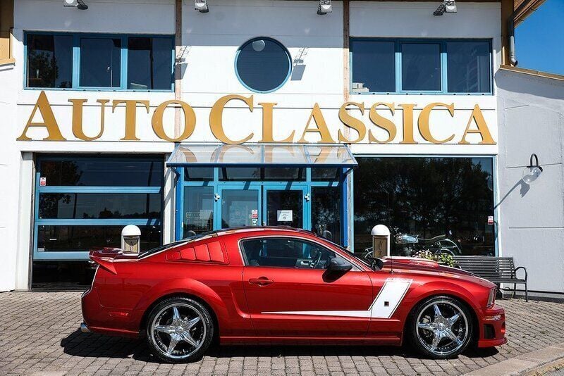 Röd Begagnad 2009 Ford Mustang GT Sportkupé | 369 000 kr - Bild 1/4