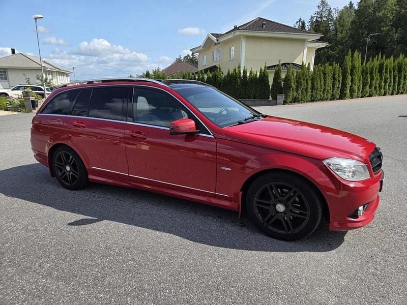 Röd Begagnad 2011 Mercedes C220 AMG Kombi | 77 000 kr (Bra pris) - Bild 1/4