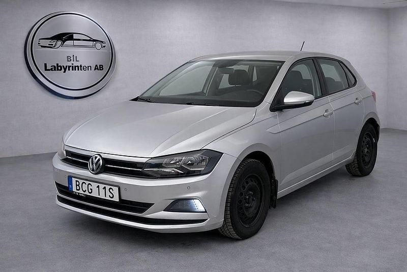 Begagnad VW Polo 95 HK (69 kW) 2020 Silver Halvkombi