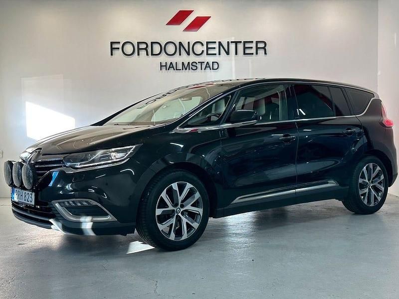 Svart Begagnad 2016 Renault Espace Minibuss | 134 900 kr (Marknadspris) - Bild 1/4