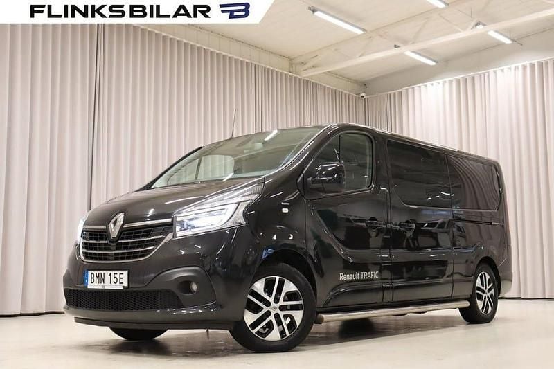 Svart Begagnad 2020 Renault Trafic SE Minibuss | 319 800 kr (Marknadspris) - Bild 1/4