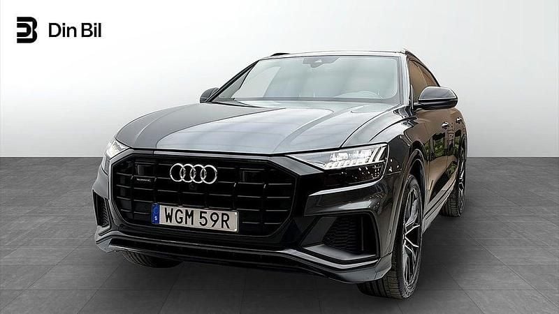 Begagnad Audi Q8 S-Line 286 HK (210 kW) 2020 Grå SUV