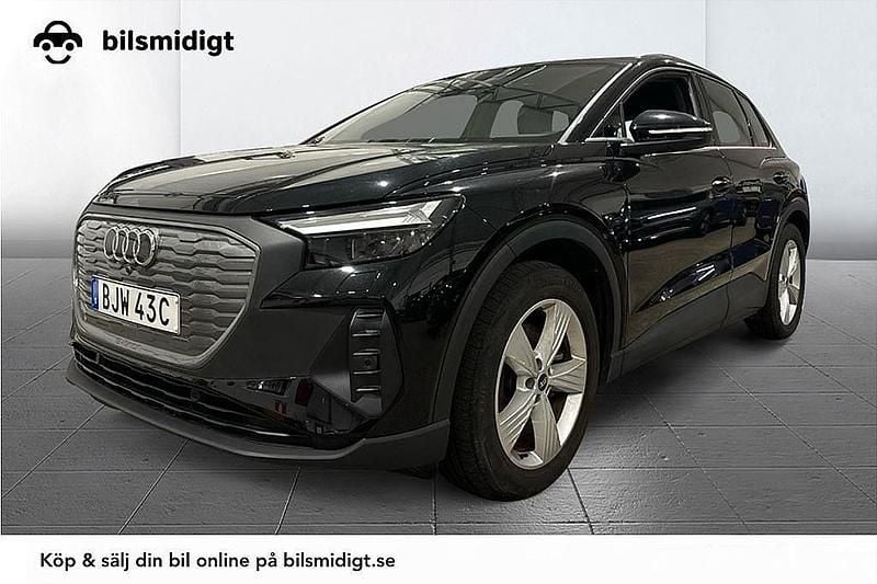 Svart Begagnad 2021 Audi Q4 e-tron Proline SUV | 299 900 kr (Bra pris) - Bild 1/3