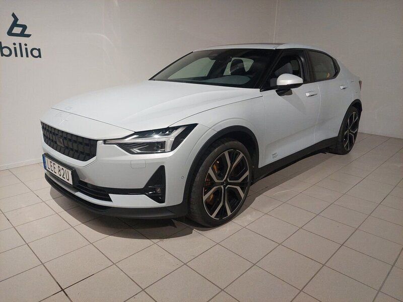 Silver Begagnad 2021 Polestar 2 Performance Sedan | 469 000 kr - Bild 1/4