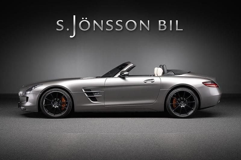 Begagnad Mercedes SLS AMG AMG 571 HK (419 kW) 2012 Grå Cab
