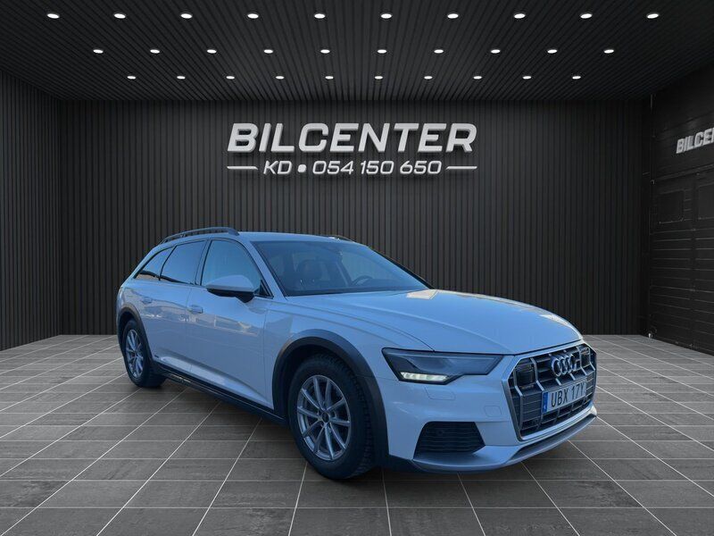 Vit Begagnad 2021 Audi A6 Allroad Kombi | 319 900 kr (Marknadspris) - Bild 1/4