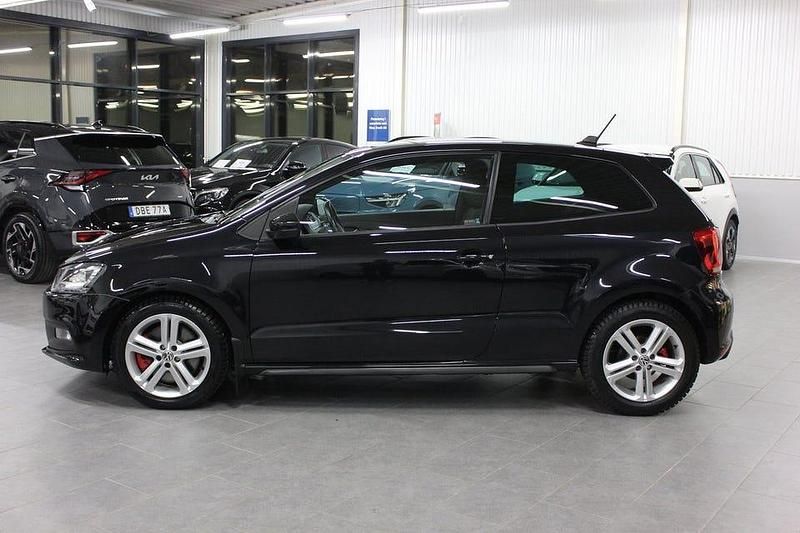 Begagnad VW Polo GTI 180 HK (132 kW) 2013 Svart Halvkombi