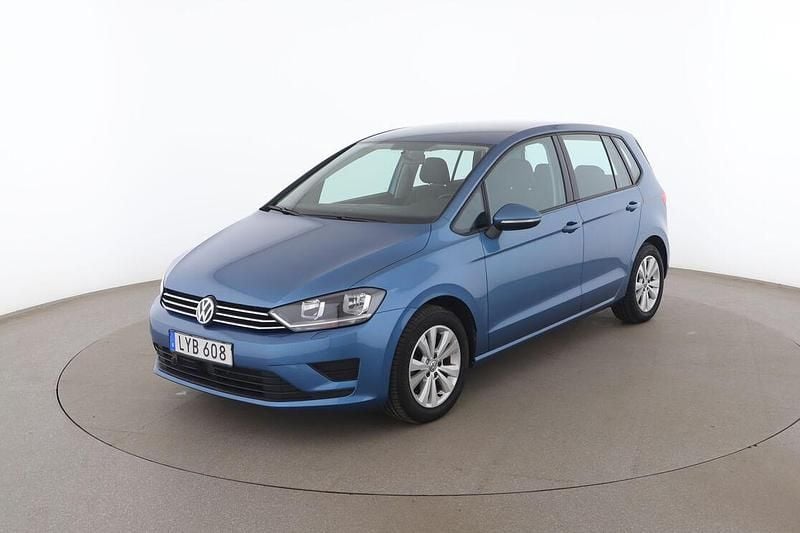 Begagnad VW Golf Sportsvan 110 HK (80 kW) 2015 Blå Minibuss