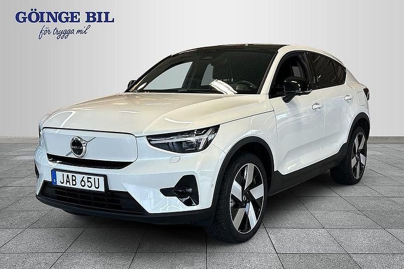 Vit Begagnad 2022 Volvo C40 Ultimate SUV | 369 000 kr (Marknadspris) - Bild 1/3