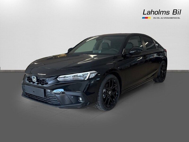 Crystal black pearl metallic Ny 2024 Honda Civic Hybrid Halvkombi | 404 800 kr (Dyr) - Bild 1/4