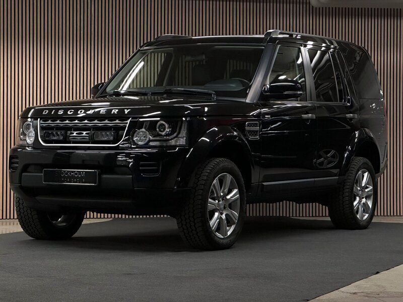 Svart Begagnad 2016 Land Rover Discovery 4 SUV | 469 000 kr - Bild 1/4