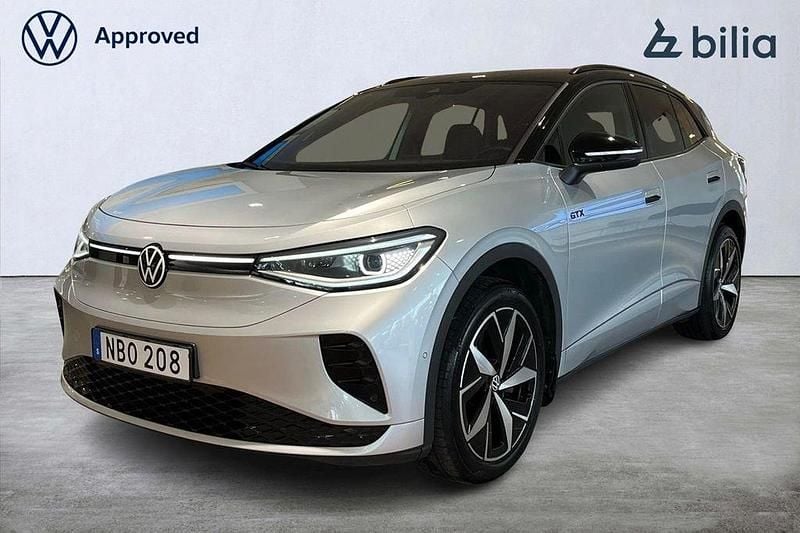 Silver Begagnad 2023 VW ID.4 GTX SUV | 409 000 kr (Marknadspris) - Bild 1/4