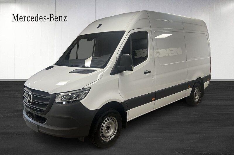 Vit Ny 2024 Mercedes Sprinter Van | 683 750 kr (Dyr) - Bild 1/4