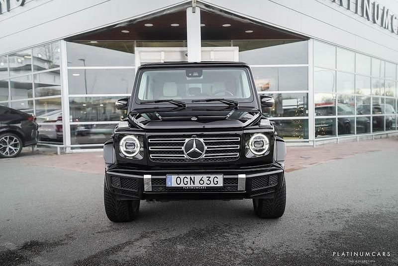Begagnad Mercedes G500 Premium Plus 422 HK (310 kW) 2019 Svart SUV