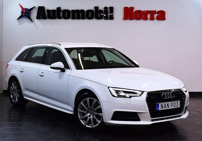 Vit Begagnad 2016 Audi A4 Proline Kombi | 209 900 kr (Marknadspris) - Bild 1/4