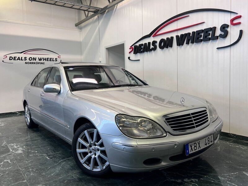 Silver Begagnad 2001 Mercedes S55 AMG AMG Sedan | 189 900 kr - Bild 1/4