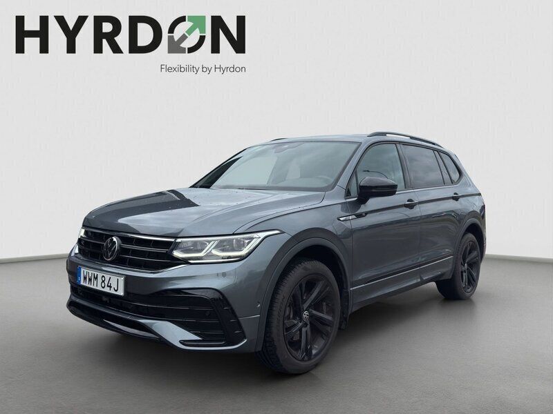 Grå Begagnad 2023 VW Tiguan Allspace R-line SUV | 489 000 kr (Dyr) - Bild 1/4