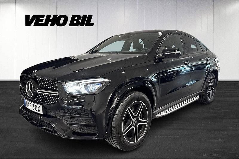 Svart Begagnad 2022 Mercedes GLE350 AMG line Sportkupé | 798 900 kr (Lite dyr) - Bild 1/4