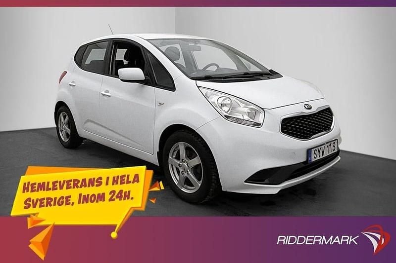 Begagnad Kia Venga 90 HK (66 kW) 2017 Vit Halvkombi