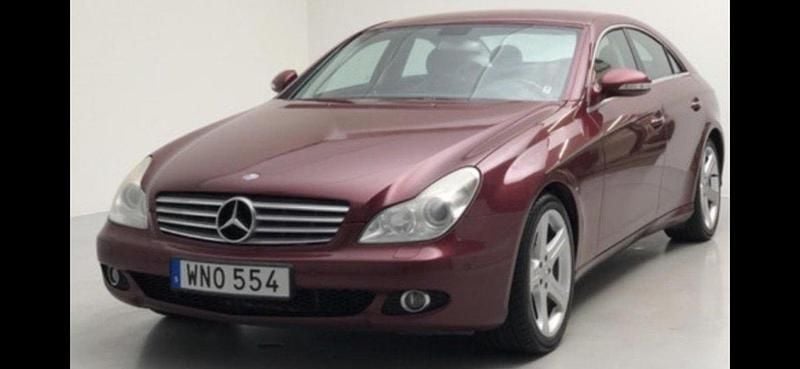 Röd Begagnad 2005 Mercedes CLS350 Sportkupé | 45 000 kr (Marknadspris) - Bild 1/2