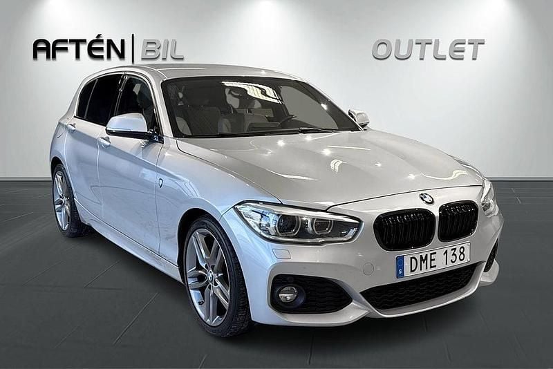 Begagnad BMW 125 M Sport 225 HK (165 kW) 2016 Silver Halvkombi