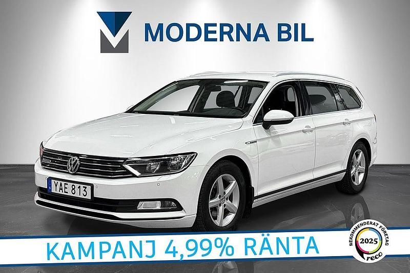Vit Begagnad 2015 VW Passat Kombi | 114 900 kr (Marknadspris) - Bild 1/4