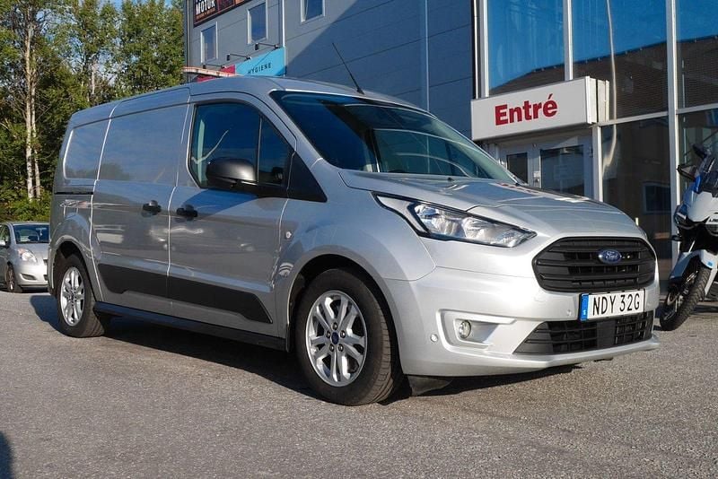 Grå Begagnad 2023 Ford Transit Van | 219 900 kr (Marknadspris) - Bild 1/4