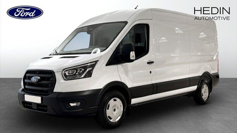 Vit (white) Ny 2024 Ford Transit Trend Van | 567 375 kr (Marknadspris) - Bild 1/4