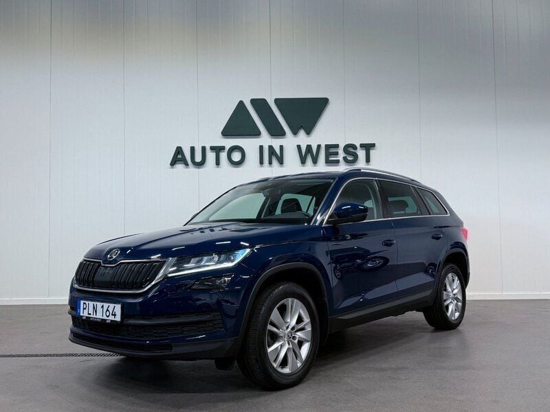 Blå Begagnad 2018 Skoda Kodiaq Business Line SUV | 189 900 kr - Bild 1/4