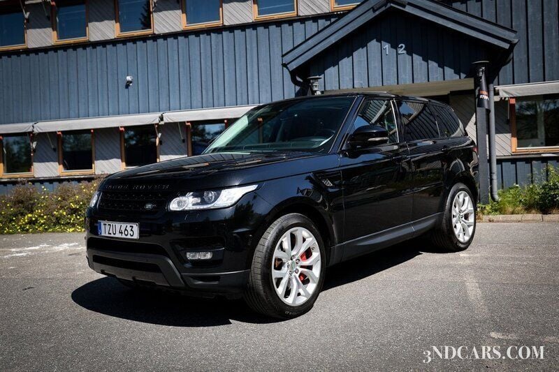 Svart Begagnad 2014 Land Rover Range Rover Sport SUV | 289 900 kr (Marknadspris) - Bild 1/4
