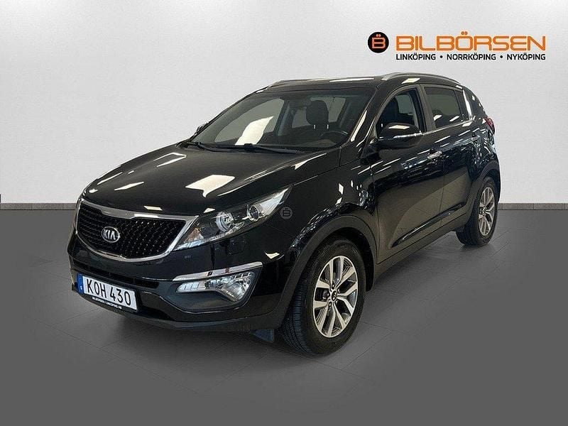 Svart Begagnad 2014 Kia Sportage SUV | 129 900 kr (Lite dyr) - Bild 1/4