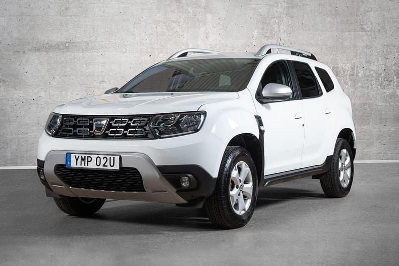 Vit Begagnad 2022 Dacia Duster Comfort SUV | 195 000 kr (Bra pris) - Bild 1/4