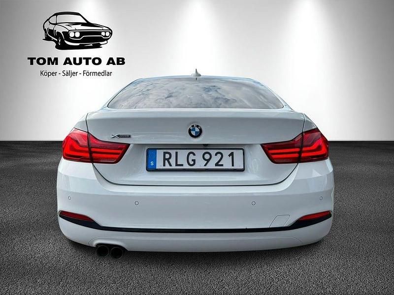 Begagnad BMW 420 Gran Coupé Sport Line 190 HK (139 kW) 2018 Vit Sportkupé