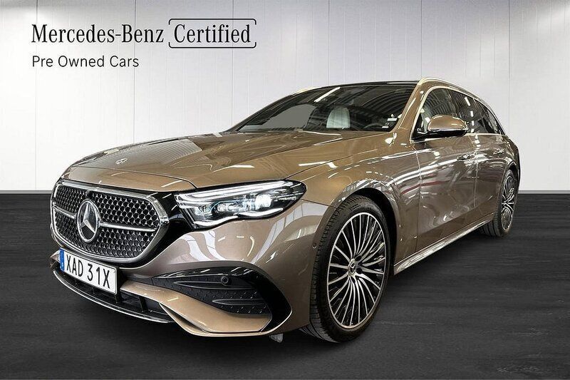 Brun Begagnad 2024 Mercedes E300 AMG Kombi | 838 900 kr - Bild 1/4