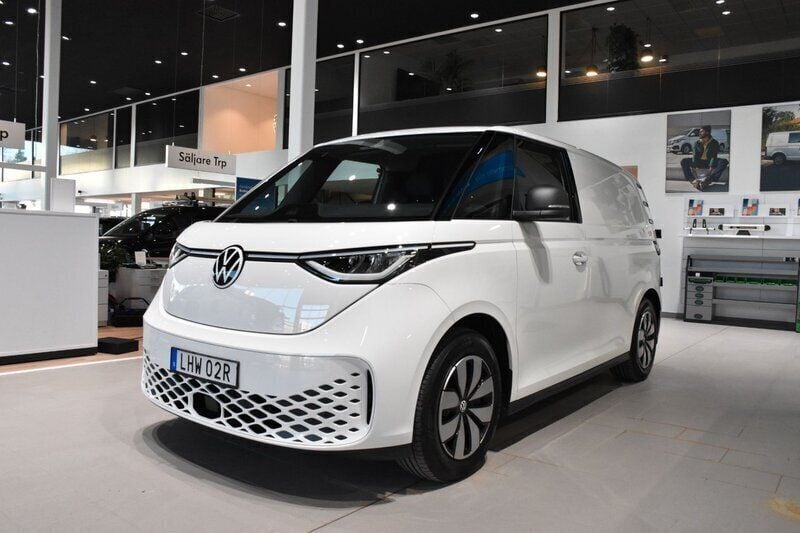 Vit Ny 2025 VW ID. Buzz Van | 651 625 kr (Marknadspris) - Bild 1/4