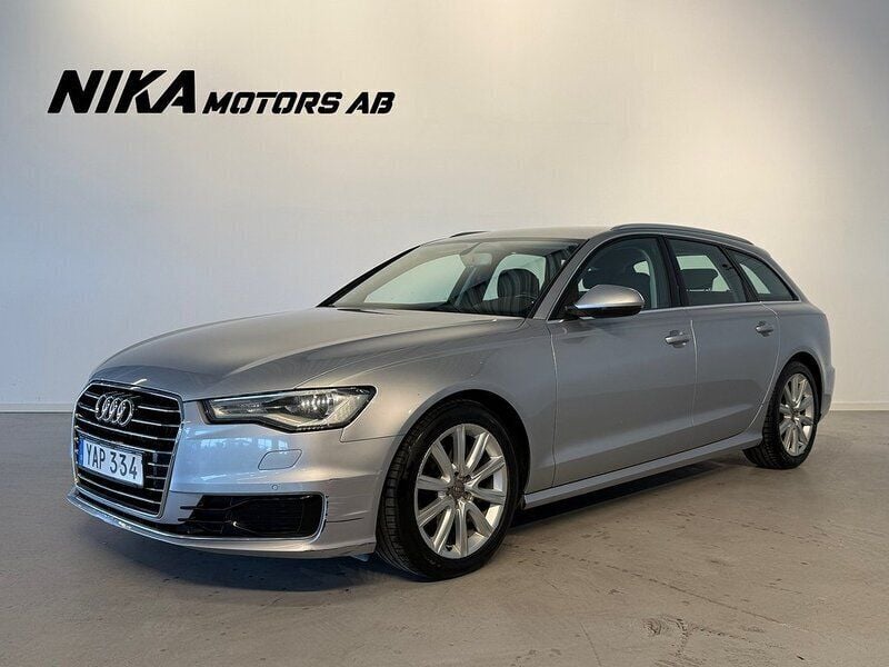 Silver Begagnad 2015 Audi A6 Sport Kombi | 134 900 kr (Marknadspris) - Bild 1/4