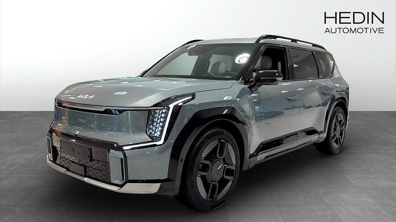 Grön (green) Ny 2025 Kia EV9 GT-Line SUV | 889 900 kr - Bild 1/4