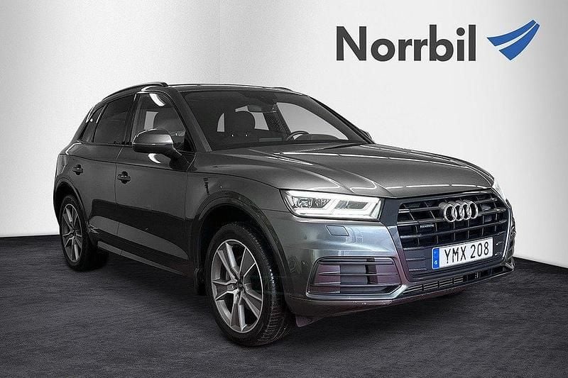 Grå (daytonagrå pärleffekt) Begagnad 2017 Audi Q5 Exclusive SUV | 279 000 kr (Dyr) - Bild 1/4
