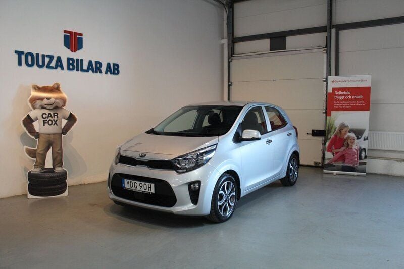 Grå Begagnad 2021 Kia Picanto Advance Halvkombi | 89 900 kr (Bra pris) - Bild 1/4