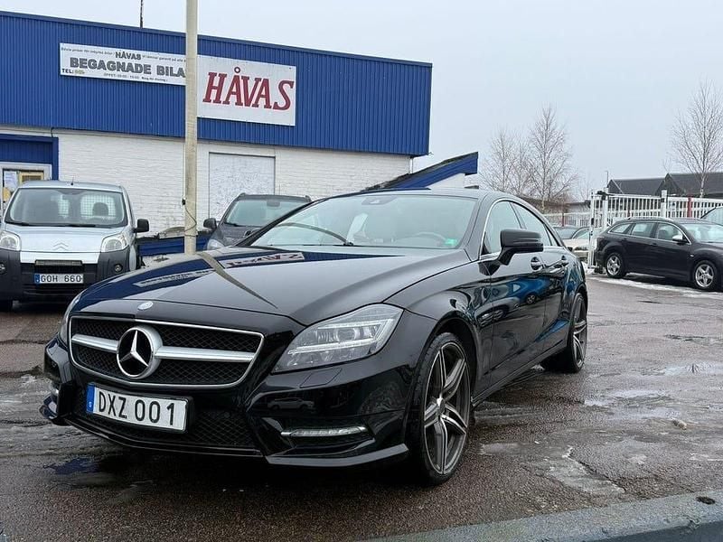 Begagnad Mercedes CLS350 AMG 265 HK (194 kW) 2012 Svart