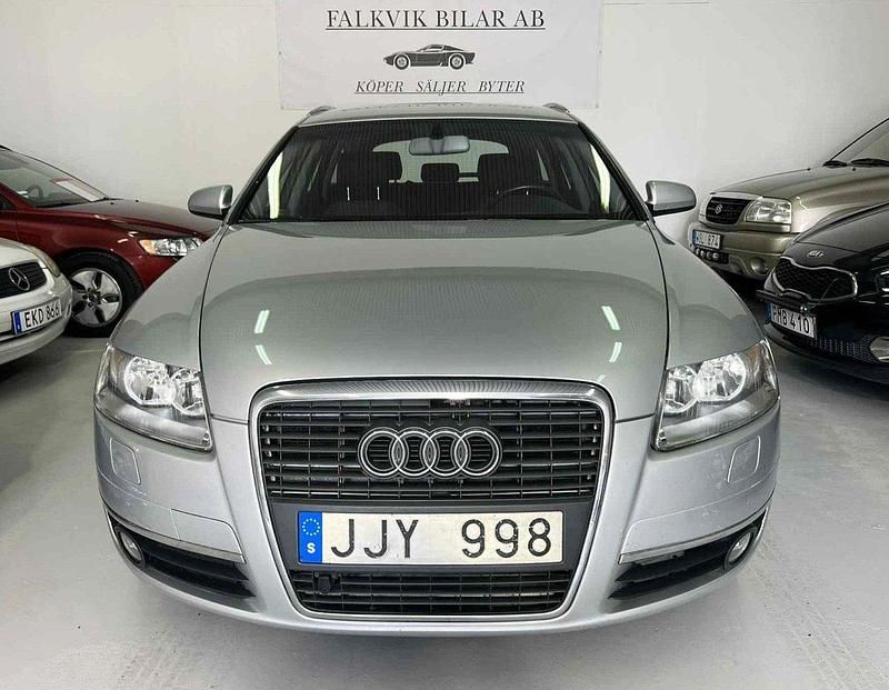 Ljusgrå (grå) Begagnad 2008 Audi A6 Proline Kombi | 34 900 kr (Bra pris) - Bild 1/4