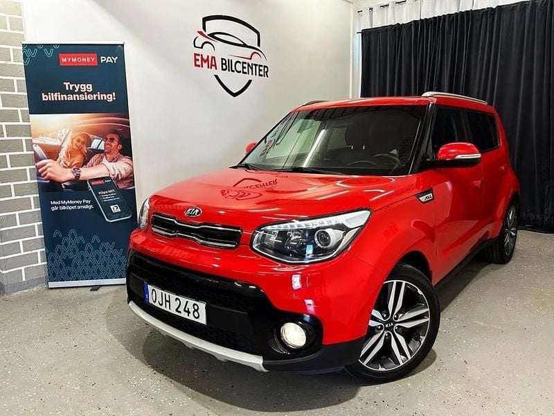 Röd Begagnad 2017 Kia Soul SUV | 129 900 kr (Marknadspris) - Bild 1/4