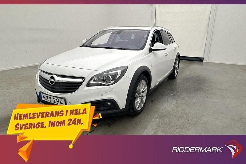 Vit Begagnad 2017 Opel Insignia Country Tourer Business Kombi | 149 800 kr (Marknadspris) - Bild 1/3