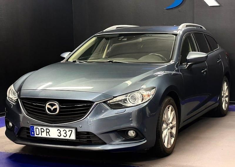 Begagnad Mazda 6 150 HK (110 kW) 2012 Blå Kombi