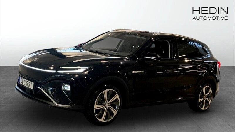 Svart (black) Begagnad 2021 MG Marvel R Luxury SUV | 272 900 kr (Bra pris) - Bild 1/4